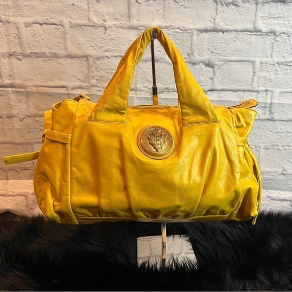 GUCCI RARE YELLOW HANDBAG EUC - Picture 3 of 17